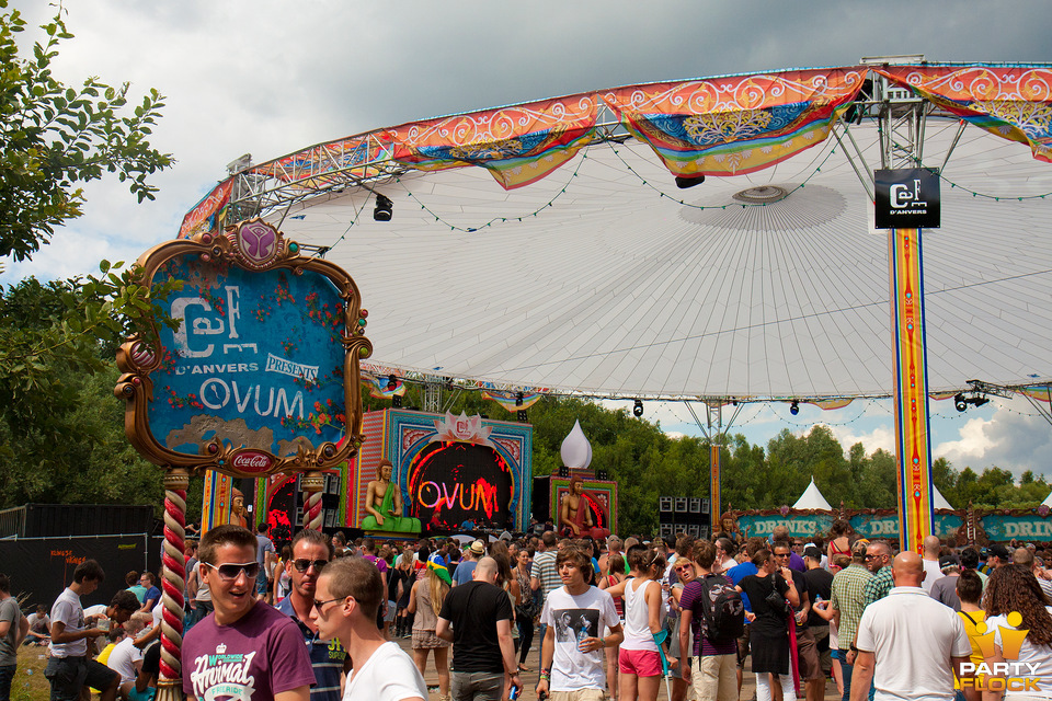 foto Tomorrowland, 29 juli 2012, Schorre