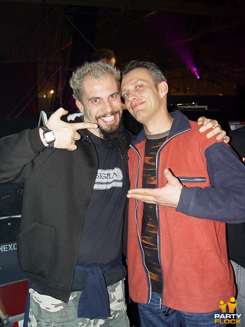 foto Impulz, 6 december 2003, Brabanthallen, met Super Marco May