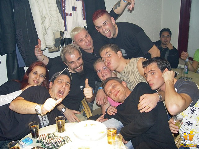 foto The Kick Off, 13 december 2003, Ruiterskwartier, met Super Marco May, Jimmy The Sound