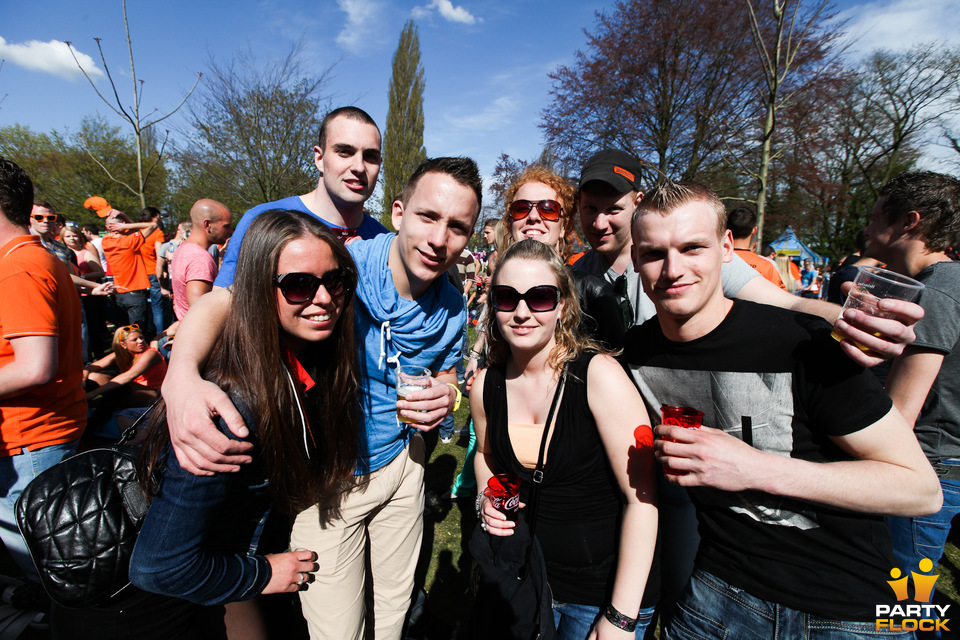 foto Queensday 2013, 30 april 2013, Oderkerkpark