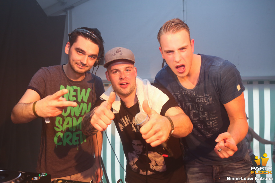 foto Illegal Vibes, 25 mei 2013, Oostpoort, met Crypsis, Den=, Radical Redemption