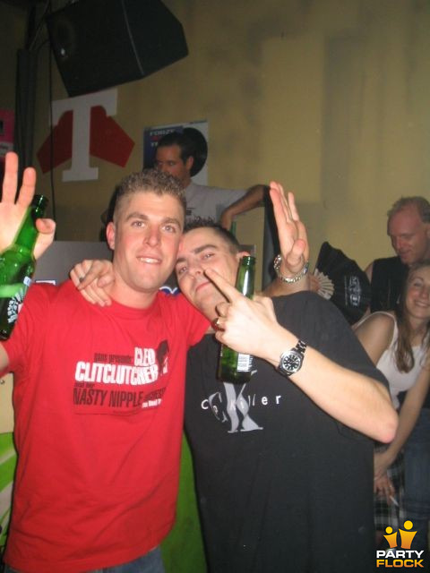 foto Styles Birthday Party, 10 januari 2004, Coyotes, met Genius, Sneaky-D