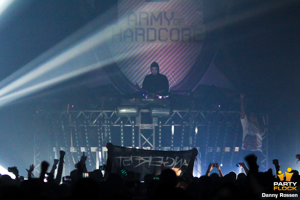 foto Army Of Hardcore, 25 december 2013, Turbinenhalle, met Angerfist