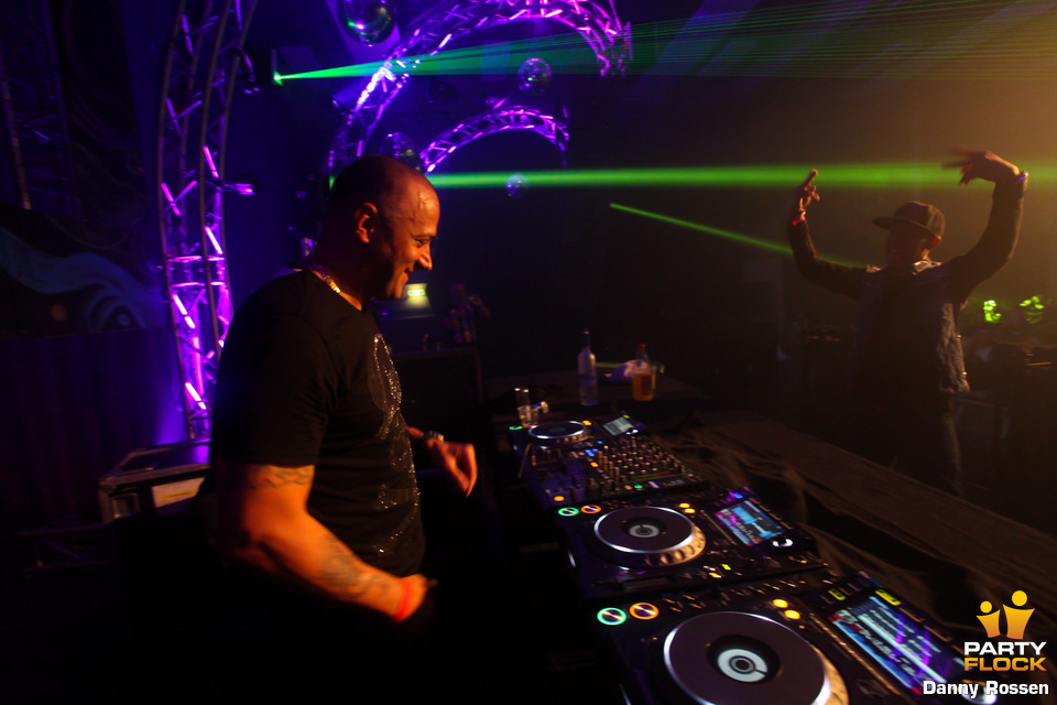 foto Vendetta 2014, 25 januari 2014, Parel, met Paul Elstak, The Darkraver