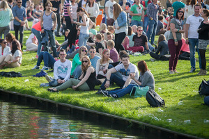 foto Bevrijdingsdag Enschede, 5 mei 2014, Universiteit Twente, Enschede #828044