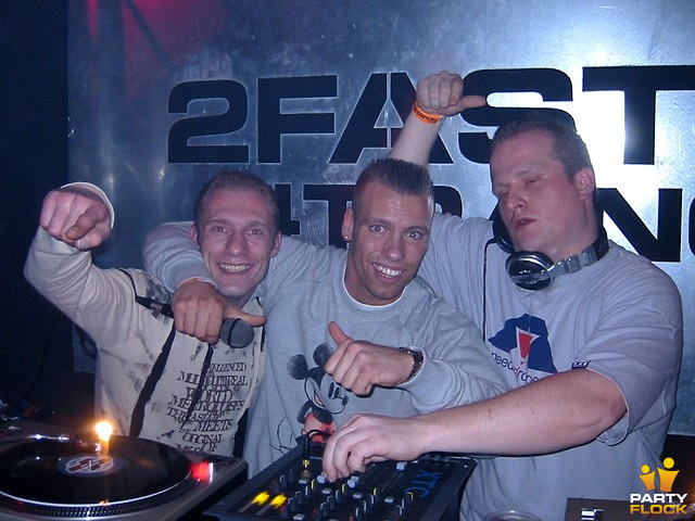 foto 2 Fast 4 Trance, 21 februari 2004, Ruiterskwartier, met Exin, Announce, Rydon