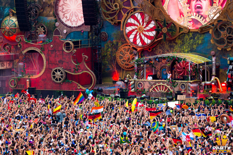 foto Tomorrowland, 19 juli 2014, Schorre