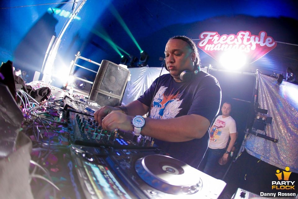 foto Fuze Outdoor, 20 september 2014, Stadspark, met Bass-D