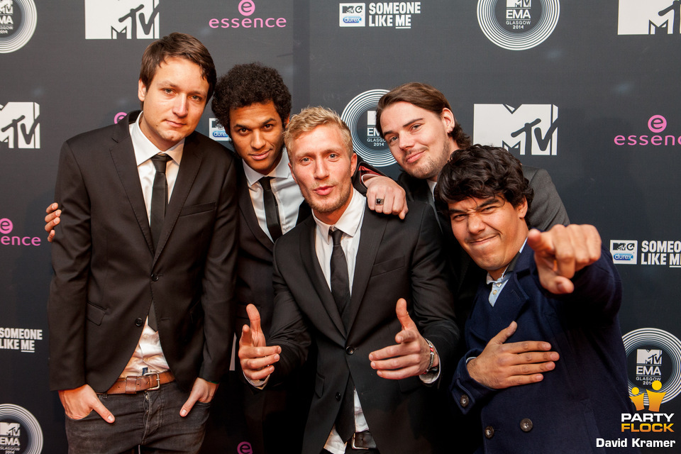 foto Uitreiking MTV EMA Best Dutch Act, 22 oktober 2014, Odeon