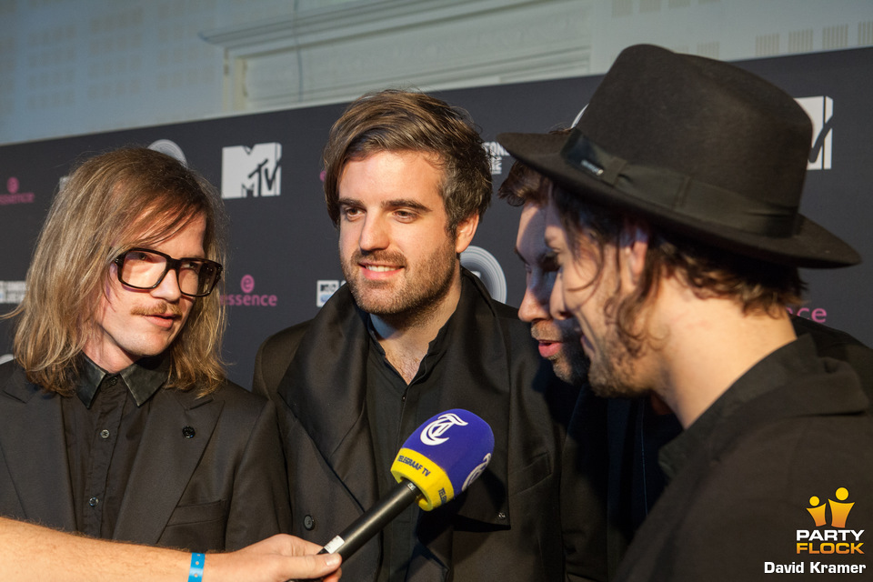 foto Uitreiking MTV EMA Best Dutch Act, 22 oktober 2014, Odeon, met Kensington