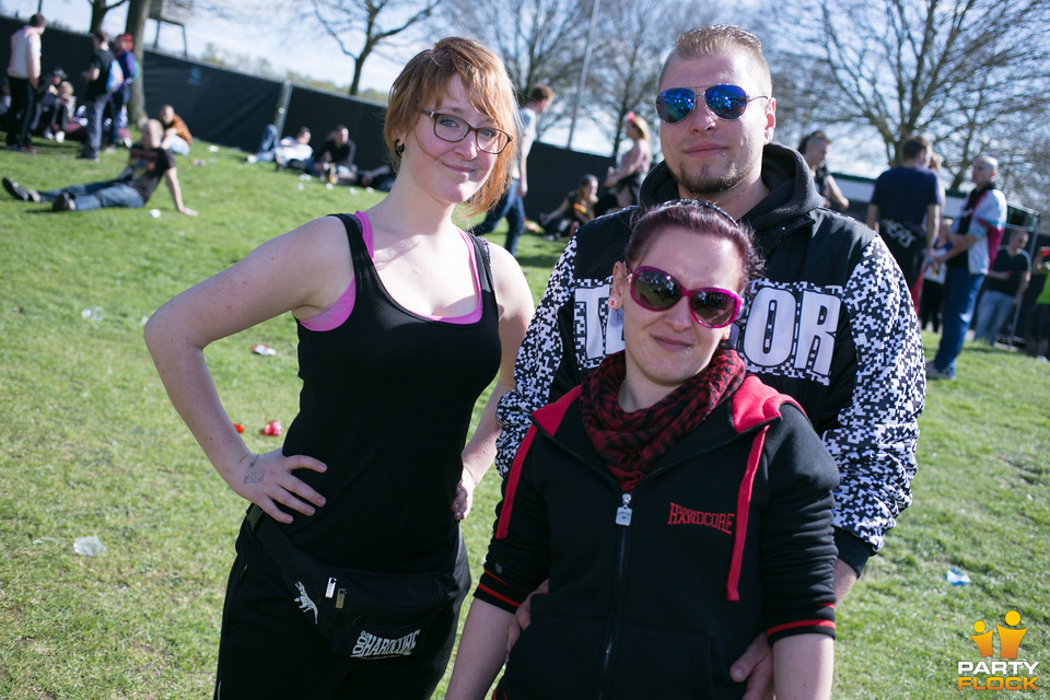 foto Hardshock Festival, 18 april 2015, Wijthmenerplas