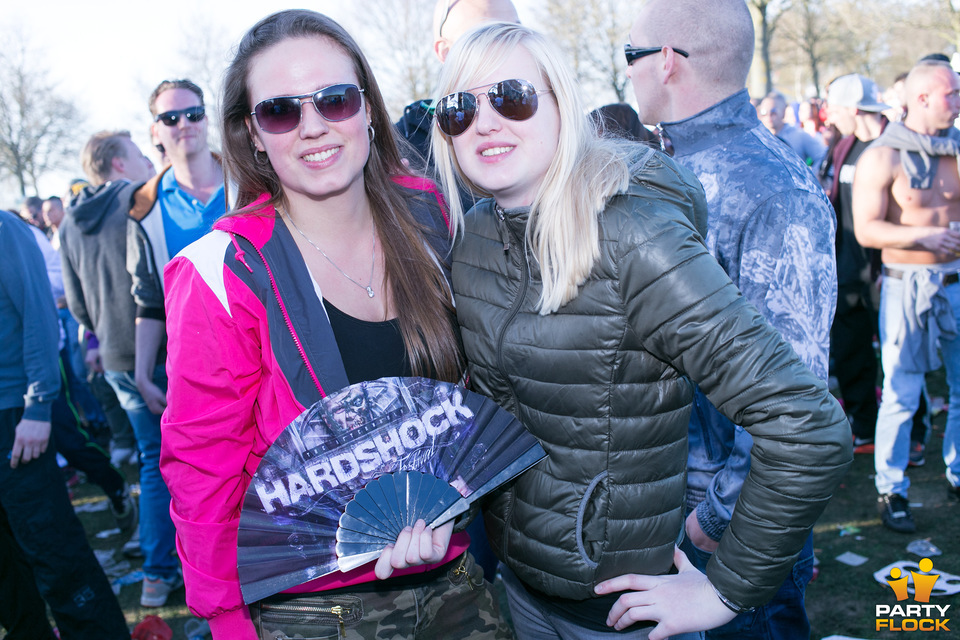 foto Hardshock Festival, 18 april 2015, Wijthmenerplas