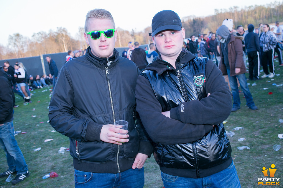 foto Hardshock Festival, 18 april 2015, Wijthmenerplas