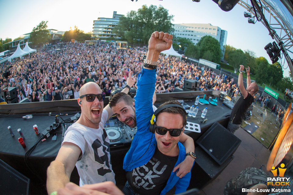 foto Megabase Outdoor, 30 mei 2015, Park de Wezenlanden, met Ran-D, Chain Reaction, Digital Punk