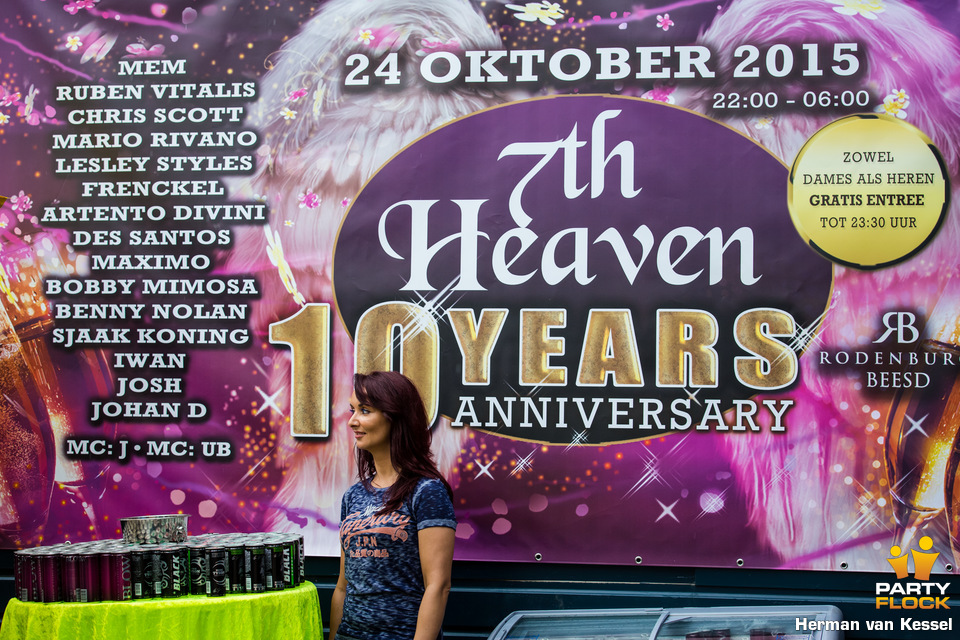 foto 7th Heaven, 15 augustus 2015, Parkeerterrein Rodenburg