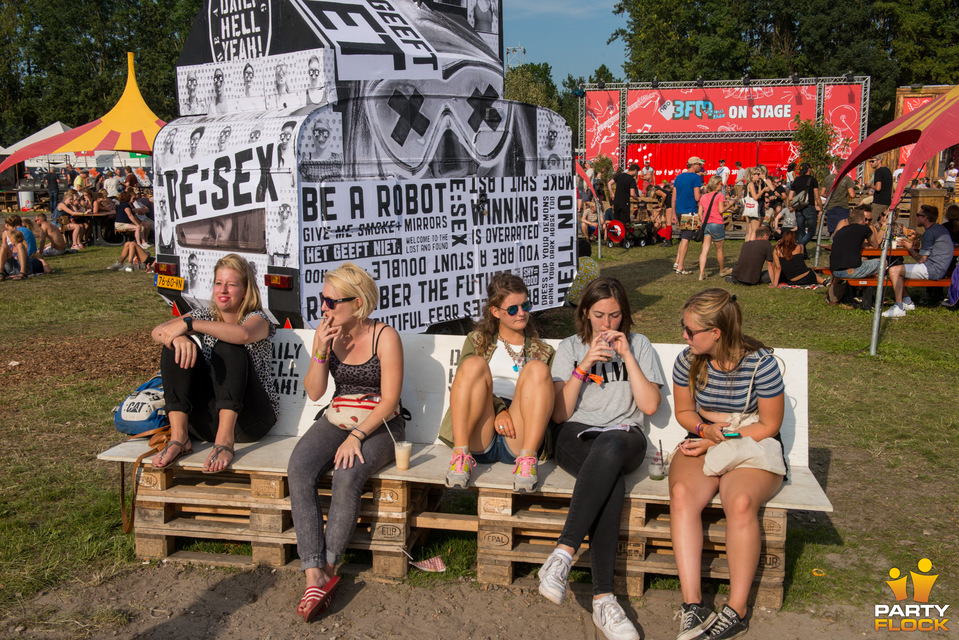 foto Lowlands, 21 augustus 2015, Walibi Holland