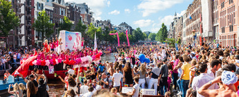 Gay pride Amsterdam foto