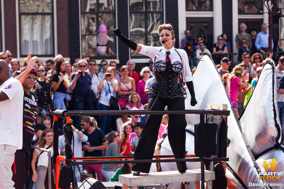 Foto's Gay pride Amsterdam, 6 augustus 2016, Centrum Amsterdam, Amsterdam