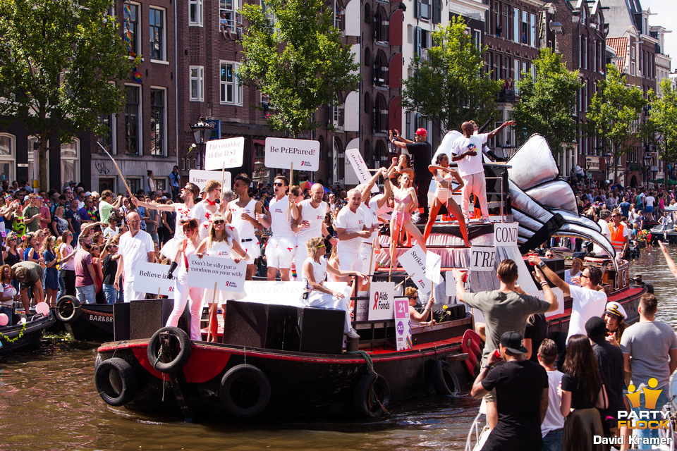foto Gay pride Amsterdam, 6 augustus 2016, Centrum Amsterdam