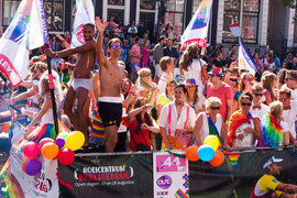 Gay pride Amsterdam foto