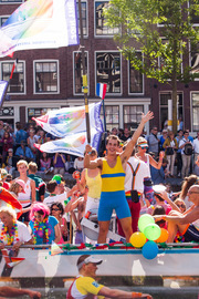 Gay pride Amsterdam foto