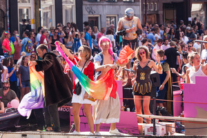 foto Gay pride Amsterdam, 6 augustus 2016, Centrum Amsterdam, Amsterdam #902794