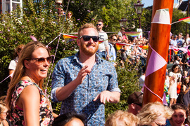 Gay pride Amsterdam foto