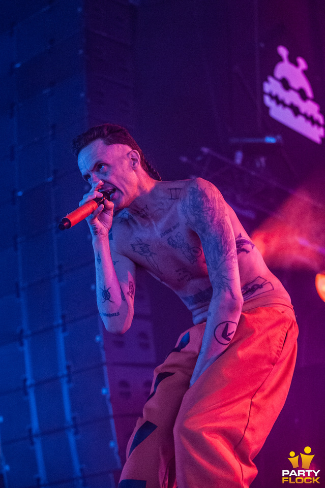 foto Lowlands, 19 augustus 2016, Walibi Holland, met Die Antwoord