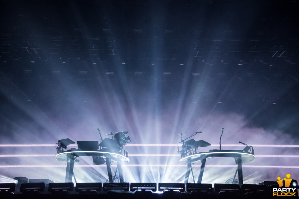 foto Lowlands, 19 augustus 2016, Walibi Holland, met Disclosure