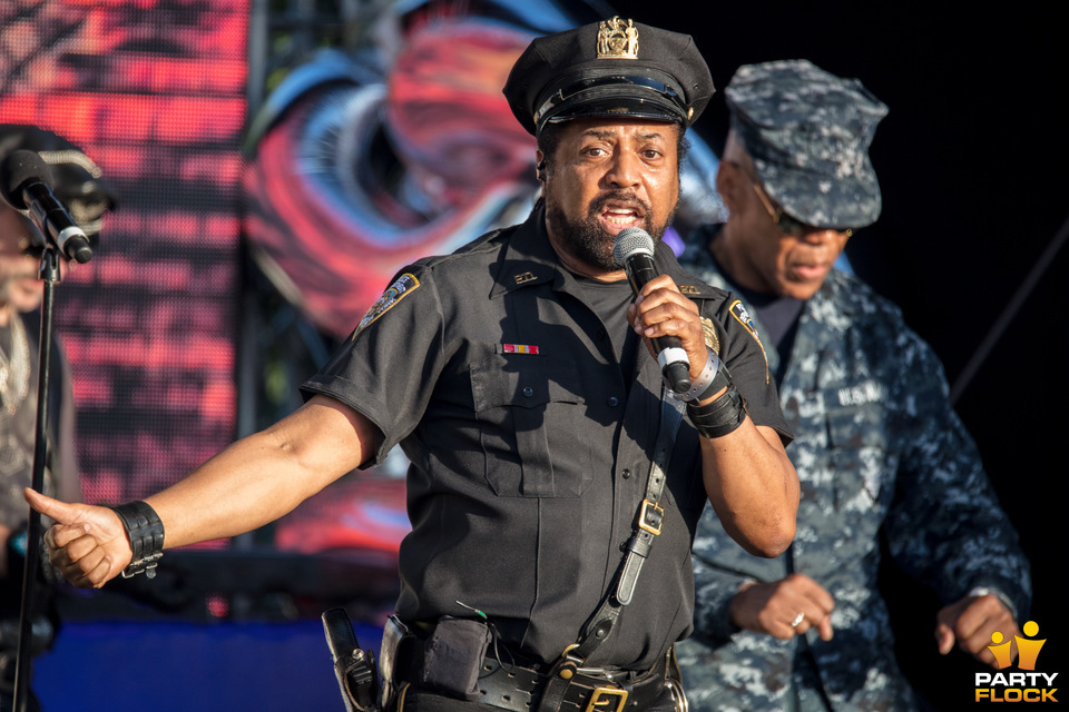 foto Milkshake festival, 30 juli 2017, Westerpark, met Village People