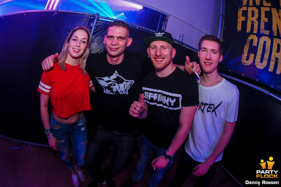 foto BKJN vs Partyraiser, 20 januari 2018, SilverDome, met Sprinky