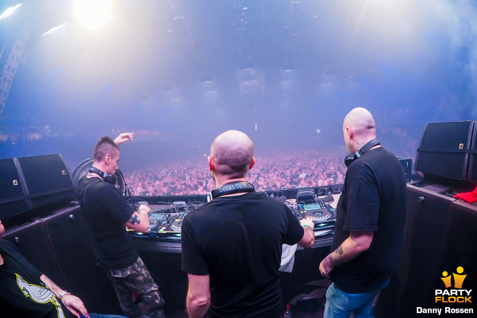 foto BKJN vs Partyraiser, 20 januari 2018, SilverDome, met Andy The Core, The Sickest Squad