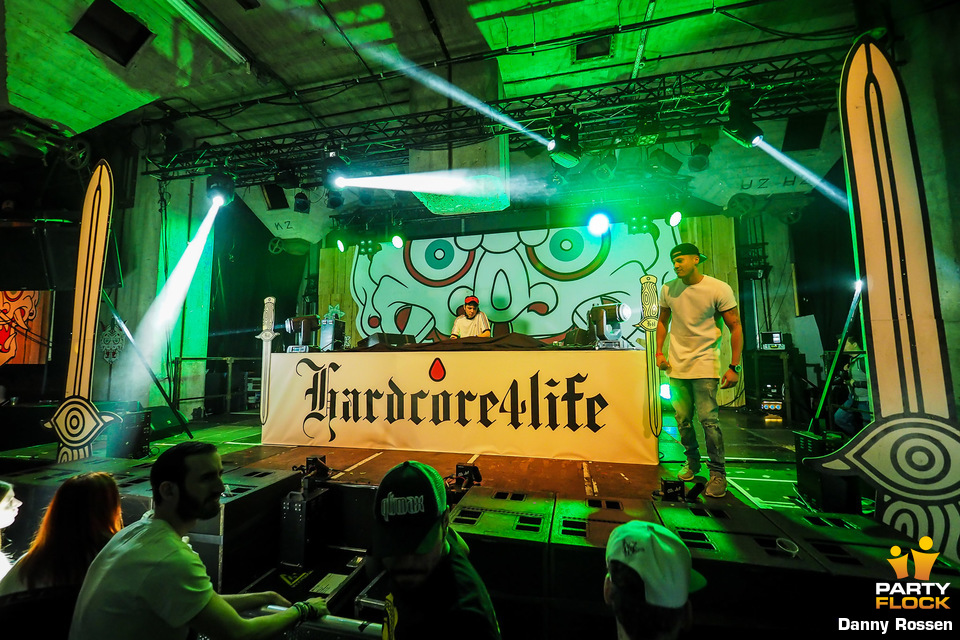 foto Hardcore4life, 24 februari 2018, Maassilo, met Mad Dog, Diesel