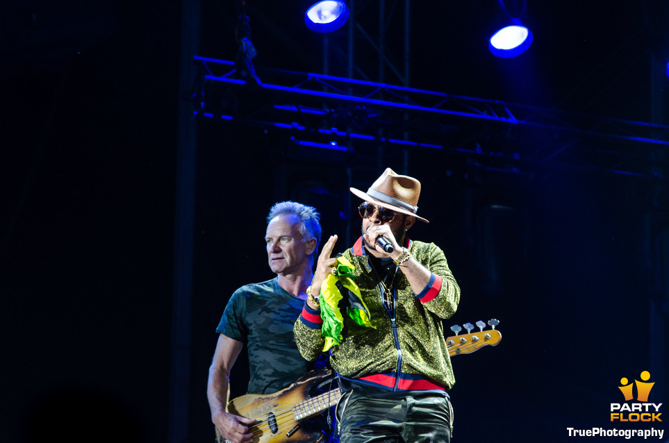 foto Concert at SEA, 29 juni 2018, Brouwersdam, met Sting