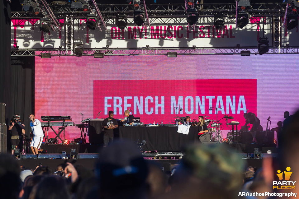 foto Oh My! Music Festival, 30 juni 2018, ArenA Boulevard, met French Montana