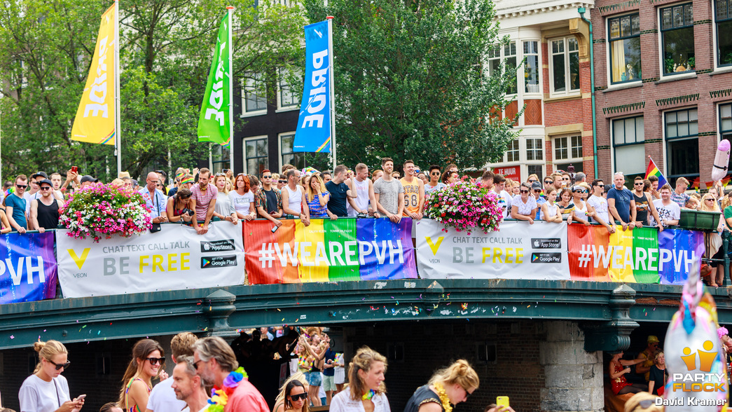 foto Gay-pride Amsterdam, 4 augustus 2018, Centrum Amsterdam