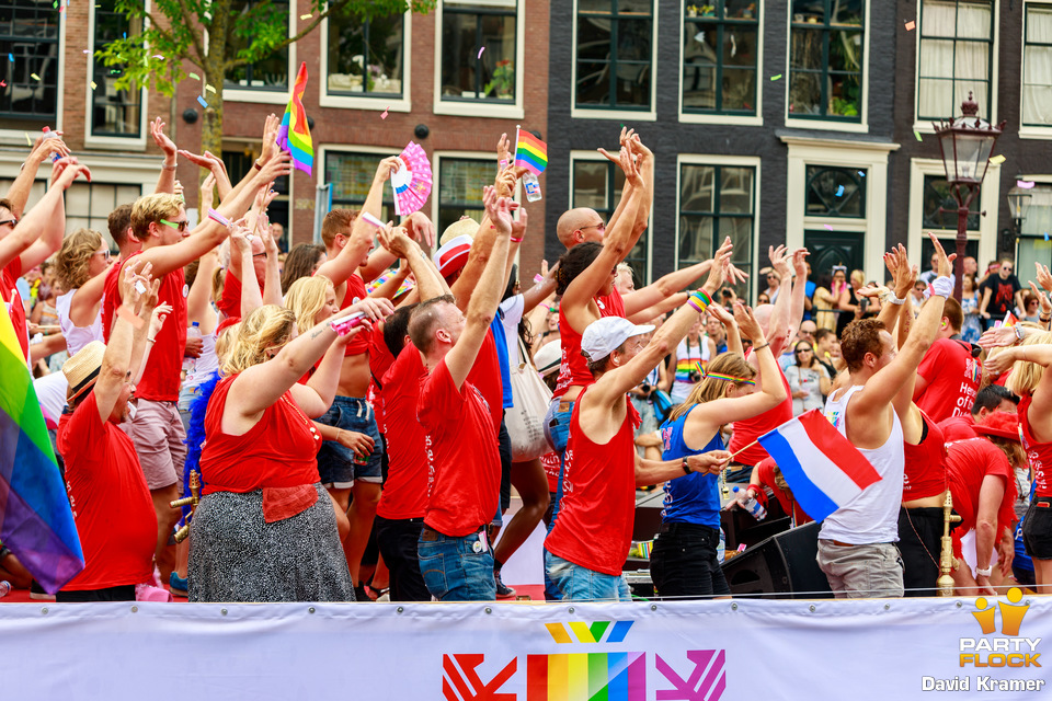 Foto's Gay-pride Amsterdam, 4 augustus 2018, Centrum Amsterdam, Amsterdam