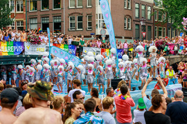 Gay-pride Amsterdam foto