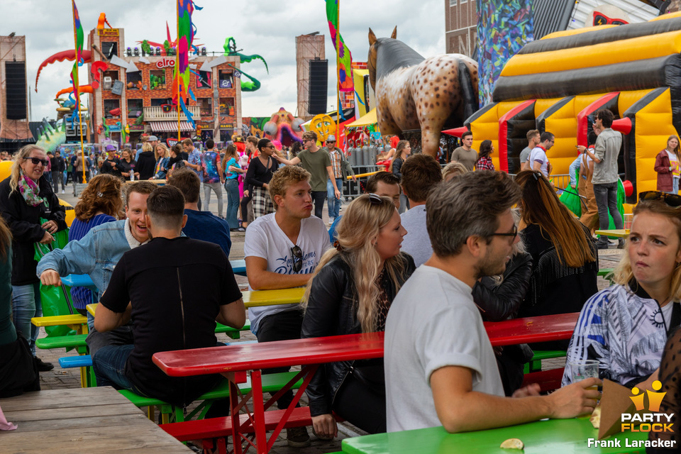 Foto's Elrow Town Festival, 8 september 2018, NDSM-Werf, Amsterdam