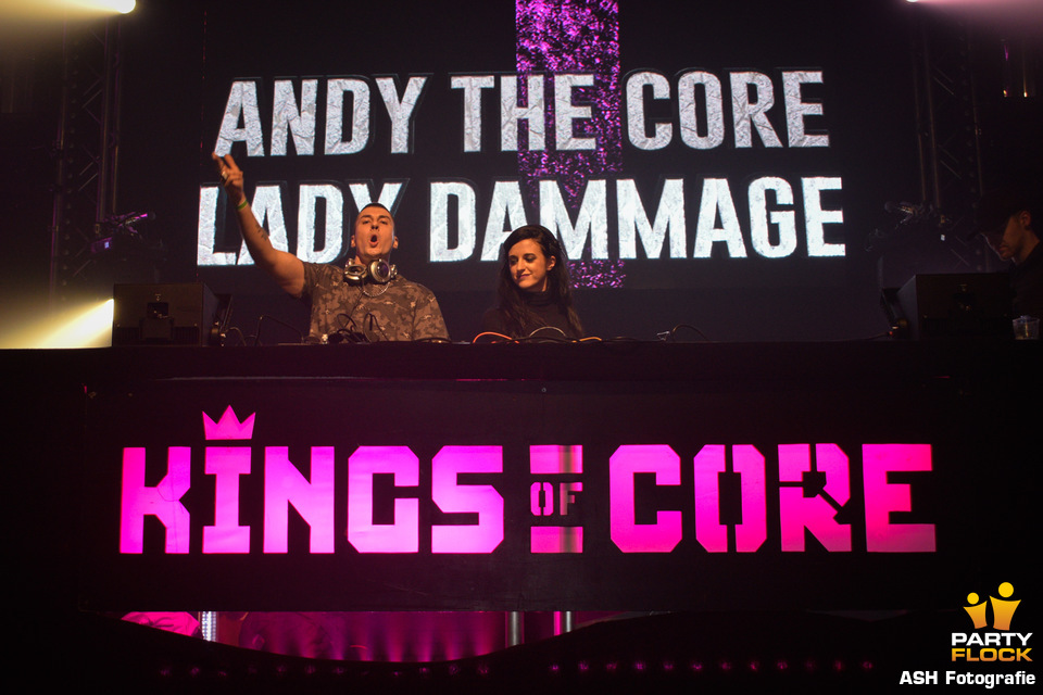 foto Kings of Core, 2 februari 2019, Suikerunie, met Lady Dammage, Andy The Core