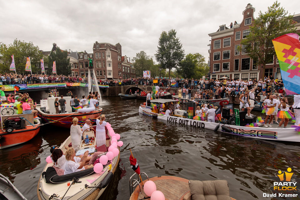 foto Canal Parade, 3 augustus 2019, Centrum Amsterdam