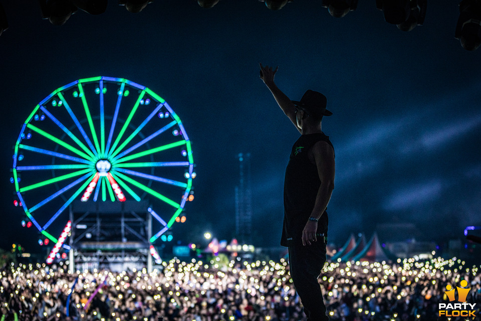 foto Airbeat-One Festival, 13 juli 2019, Airport Neustadt-Glewe, met Timmy Trumpet