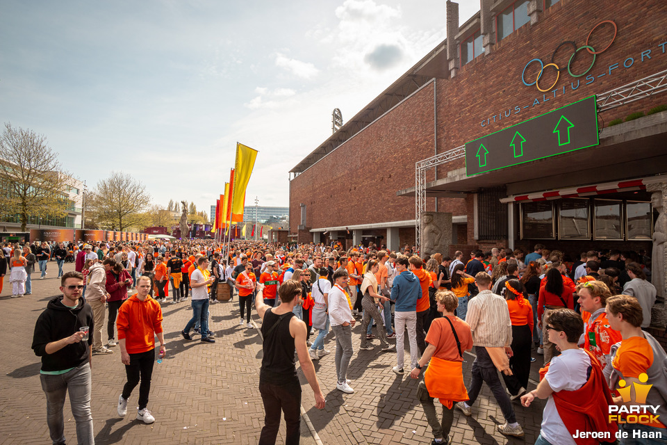 foto Oranjebloesem, 27 april 2023, Olympisch Stadion