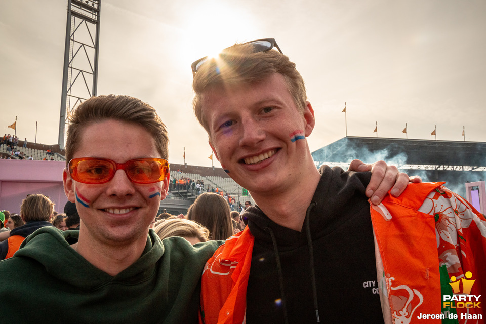 foto Oranjebloesem, 27 april 2023, Olympisch Stadion